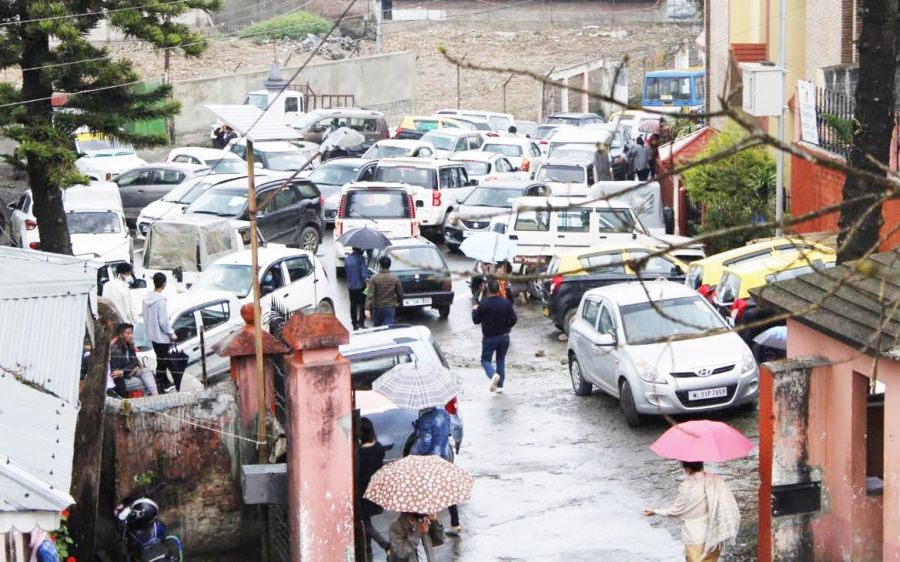 Nagaland State capital, Kohima records not less than 100 new registrations of vehicles in a month under establishment of the Regional Transport Officer. (Morung File Photo)